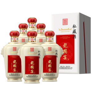 龙国宴私藏酒 酱香型高度白酒53度500ml*6瓶整箱装