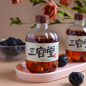 三官堂乌梅汽水酸梅汤味饮料整箱包邮 解辣解腻火锅搭档300ml*8瓶