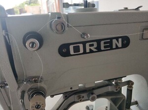 奥玲电k脑缝纫机 唐装服装商标车缝 rn-430d 皮革工业机器