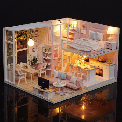 diy房间玩具模型