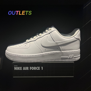 耐克Nike Air Force 1 AF1 空军一号纯白男女板鞋CW2288 DD8959