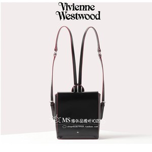 折扣 正品 vivienne westwood 土星西太后 23新款 双肩包牛皮背包