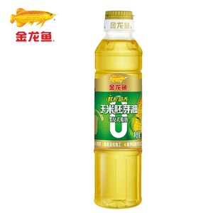 金龙鱼零鲜榨甜香玉米油400ml 零反式脂肪压榨非转基因小瓶食用油