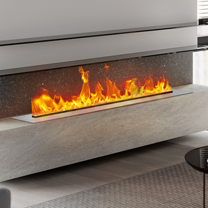 3d雾化仿真火焰加湿器奢华欧美式嵌入式超薄智能网红壁炉装饰柜