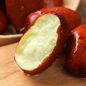 新鲜灵武长枣鲜枣宁夏冬枣长红枣子5斤包邮特级灵武长枣新鲜包邮