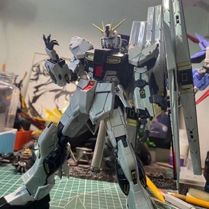 现货包邮大班6619s电镀卡牛mg1/100 带水贴支架浮游炮新品daban