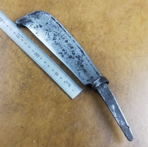 日本进口原装二手柴刀 土佐 采伐刀 户外露营伐木工具 竹刀 手斧