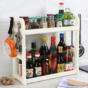 8醋瓶疏菜角落酱料收纳盒放酱油瓶台面置物柜放置架厨房里的置物