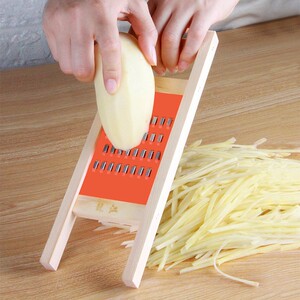 土豆丝神器粗丝家用商用木制擦丝器切丝器刨丝器搜子细丝厨房切菜