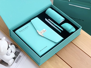 代购tiffany蒂芙尼笔记本签名笔礼盒装升学升职送礼赠品生日礼物