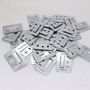 竹木纤维不锈钢pvc扣板吊顶木集成护墙板扣件墙板通用型镀锌卡扣