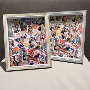 520情人节情侣相框照片定制diy生日礼物女生送男朋友闺蜜实用的