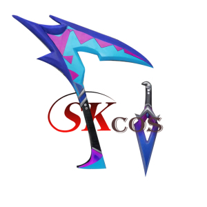 英雄联盟kda女团阿卡丽镰刀匕首cosplay道具