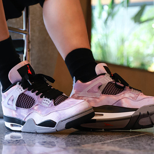 air jordan 4银河aj4复古彩色扎染禅师retro se篮球鞋 dh7138-506