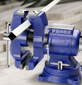 台钳平口钳家用小型虎钳夹钳多功能台虎桌钳台夹精密老虎钳子台式