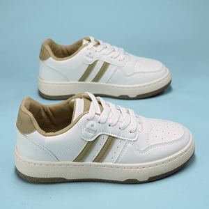 德训鞋板鞋女ins百搭两条杠小白鞋2022春秋季新款学生运动休闲鞋