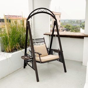 阳台秋千吊椅室外庭院花园家用大人摇椅小院单人荡秋千户外秋千椅
