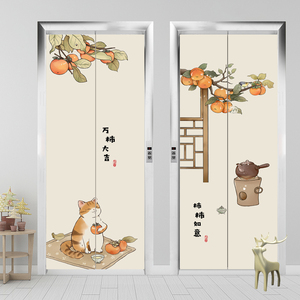 电梯贴画