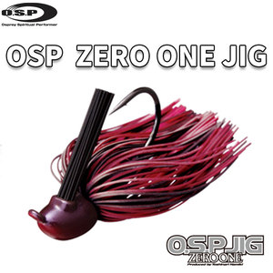 日本原装进口OSP JIG ZERO ONE挡草胶群路亚胡须佬尖头防挂铅头钩