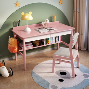 儿童书桌柜女孩