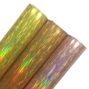 幻彩金色镜面pu皮革面料镭射高光皮料沙发软包文具人造革