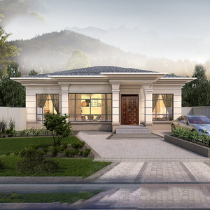 018人付款淘宝新农村自建房设计图纸小别墅一层二层半三层房子经济型