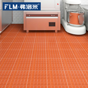 弗洛米 红地砖300x300防滑酒店厨房红缸砖吸水瓷砖天台露台防潮砖