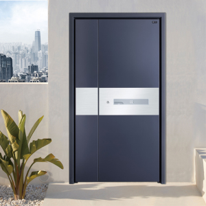 德国losdun智能别墅大门定制铸铝门进户子母门家用双开防盗入户门