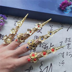 古装古风清朝宫廷手指套护甲套指甲套娘娘如懿传延禧攻略假长指甲