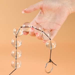 扩肛塞sm后挺女用品后庭女性开发菊花玻璃拉珠尾巴肛门调情趣玩具