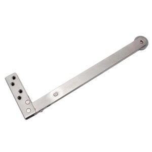 乐优家防火门顺位器双开门顺序器不锈钢消防门顺门器闭门器配件