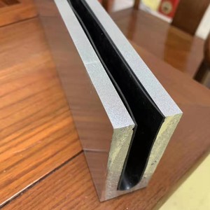 包边型材折边轻奢免焊接不锈钢玻璃固定卡槽楼梯扶手阳台护栏栏杆