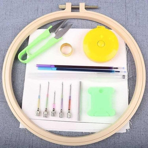 戳戳绣戳秀跺绣掇花针刺绣用m品工具戳花针绣套装绣花图案戳戳