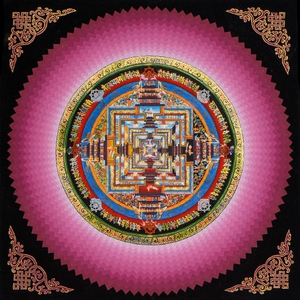 时轮金刚坛城唐卡