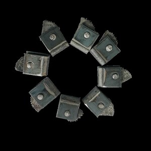 钢筋冷拔丝扁扣中l扣圆扣预制场固定卡扣钢筋夹子钢筋固定卡