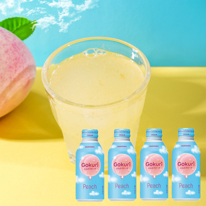 三得利白桃汁日本suntory桃子水gokuri水蜜桃果汁网红饮料白桃水