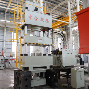 中合现货500吨不锈钢拉伸成型四柱液压机 500t液压垫下顶式油压机