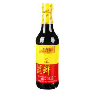 李锦记一品鲜特级酱油500ml*3小瓶酿造酱油家用凉拌烹饪炒菜生抽