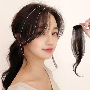 假发刘海女空气八字修脸