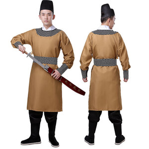 古代士兵服衙役影视服装捕快汉服轿夫服装明朝御林军侍卫演出服装