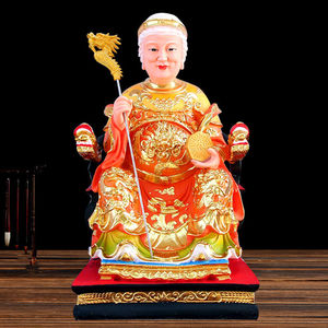黎山老母神像家用供奉摆件梨山老母树脂佛像新款圣母娘娘无极老母