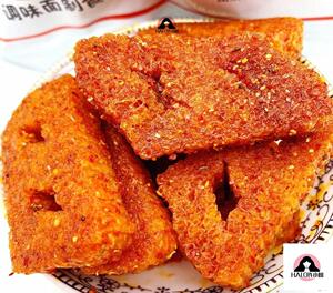 年货小时候吃过的零食7080后怀旧零食猪鼻子辣条麻辣怀念童年小零