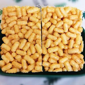 江米糕焦糖红糖玉米蜂蜜米糕米花糖老式玉米糕怀旧爆米花膨化零食