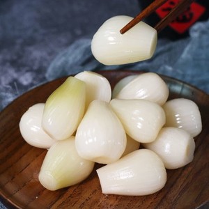 甜酸荞头广东特产新鲜荞头腌制糖醋藠头葱头泡菜凉拌开胃下酒配菜