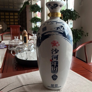 沙河年份30年 54°1500ml封坛收藏酒