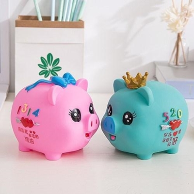 存钱罐情侣款一对防摔