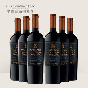 干露侯爵黑标2018年份红葡萄酒进口红酒整箱750ml*6支装