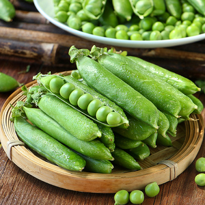 新鲜豌豆云南带壳青豆角粒当季农家蔬菜水果甜豆荚嫩5斤整箱包邮
