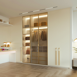 官方 米兰纳全屋定制走入式衣柜衣帽间家具定做柜子组合整体定制