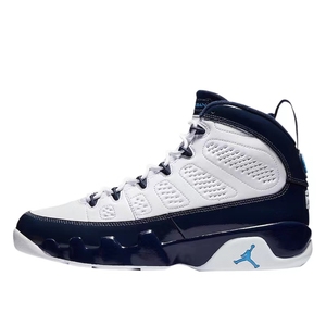耐克/nike air jordan 9 aj9午夜蓝白蓝 全明星 篮球鞋302370-145